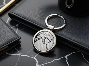Photo Keyring Metallic Pro Stylish